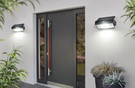 Luz solar exterior y Lámparas solares