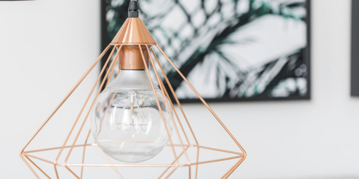 Lámparas de cobre: la tendencia del diseño de interiores en cobre ya está aquí