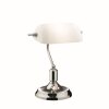 Ideal Lux LAWYER Lámpara de Mesa Cromo, 1 luz