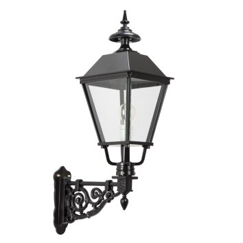 KS Verlichting Egmond Aplique Negro, 1 luz