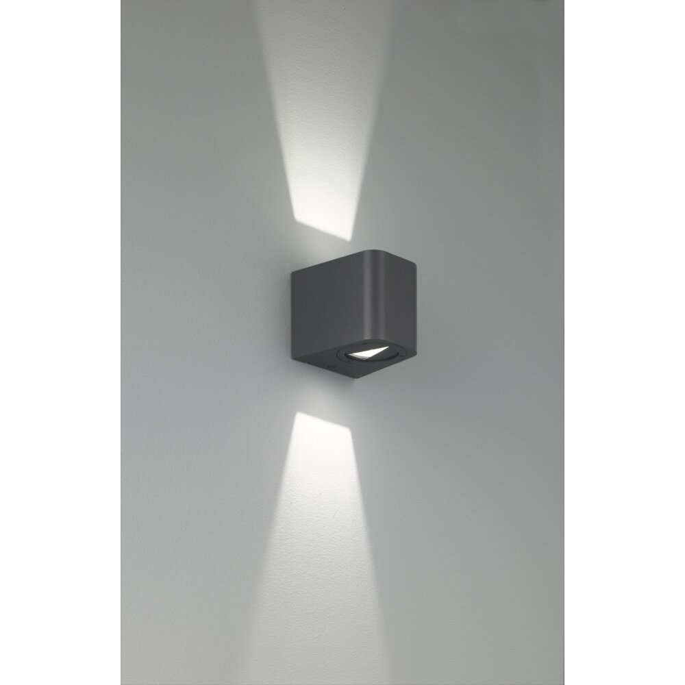 Reality BOGOTA Aplique LED Antracita, 2 luces main product photo