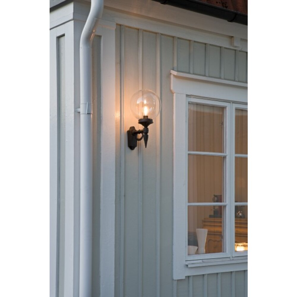 Konstsmide Orion Aplique Negro, 1 luz main product photo
