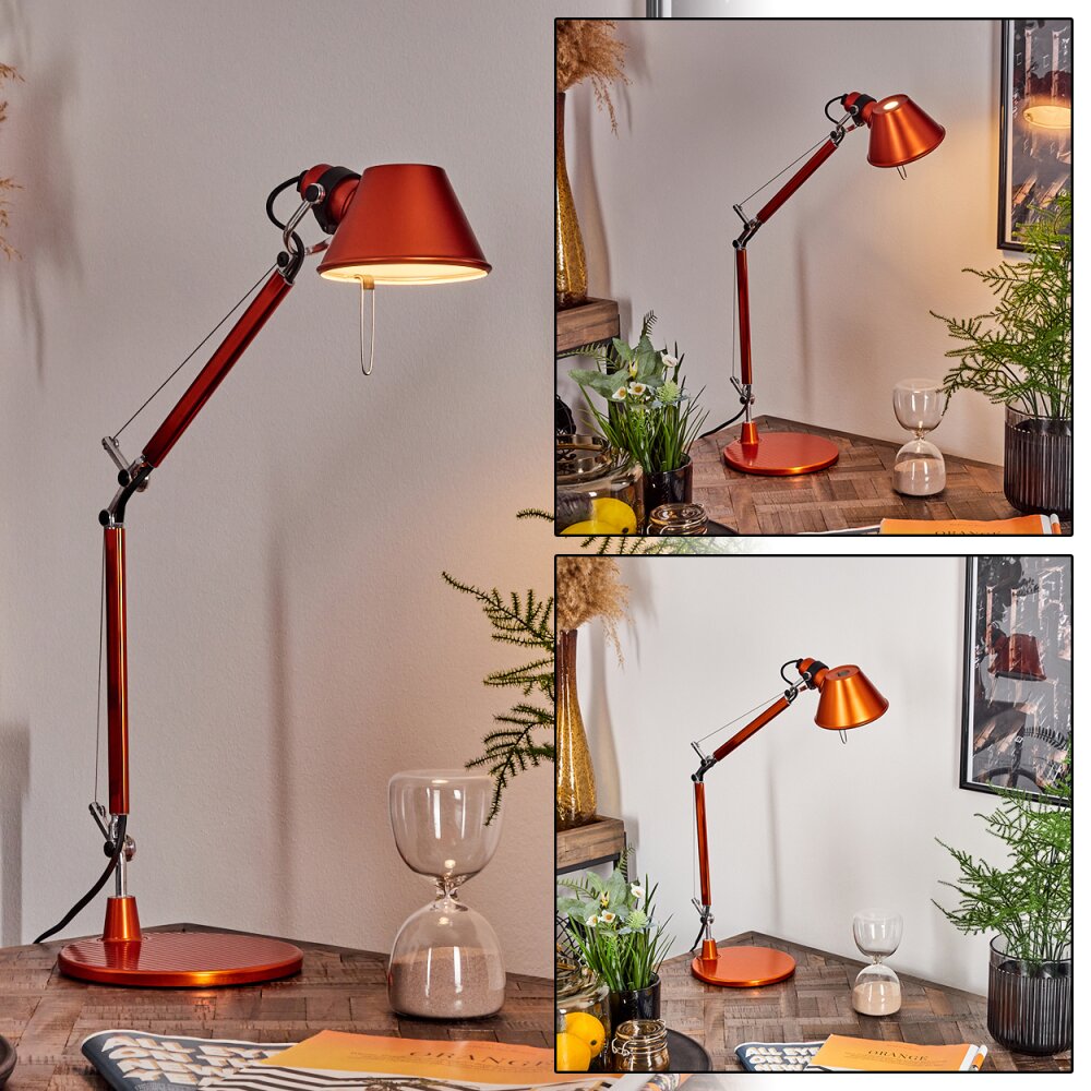 Artemide TOLOMEO MICRO Lámpara de Mesa Naranja, 1 luz main product photo