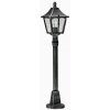 Albert 4128 Lámpara de pie para exterior Negro, Plata, 1 luz