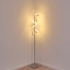 Lavaca Lámpara de Pie LED Plata, 2 luces