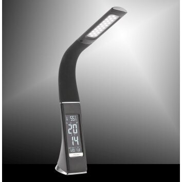 Paul Neuhaus ALEX Lámpara de Mesa LED Negro, 1 luz