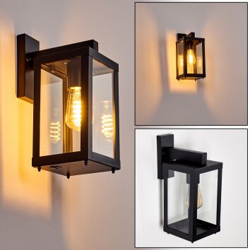 Tieva Aplique para exterior Negro, 1 luz