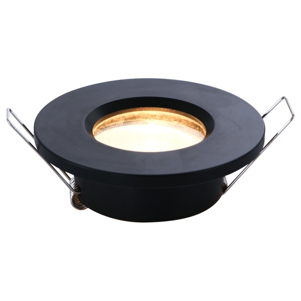 Steinhauer Pélite Lámpara empotrable Negro, 1 luz main product photo