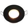 Steinhauer Pélite Lámpara empotrable Negro, 1 luz