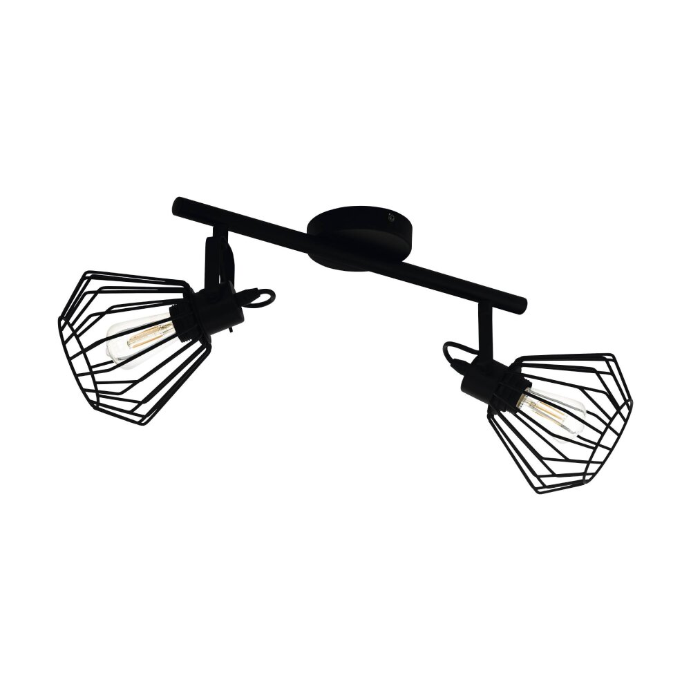 Eglo TABILLANO Foco Negro, 2 luces main product photo