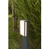 Lutec Qubo Poste de Jardín LED Antracita, 1 luz