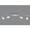 Trio 8214 Lámpara de techo LED Aluminio, Cromo, Acero inoxidable, 4 luces