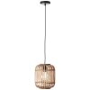 Lámpara Colgante Brilliant Woodrow Marrón, 1 luz