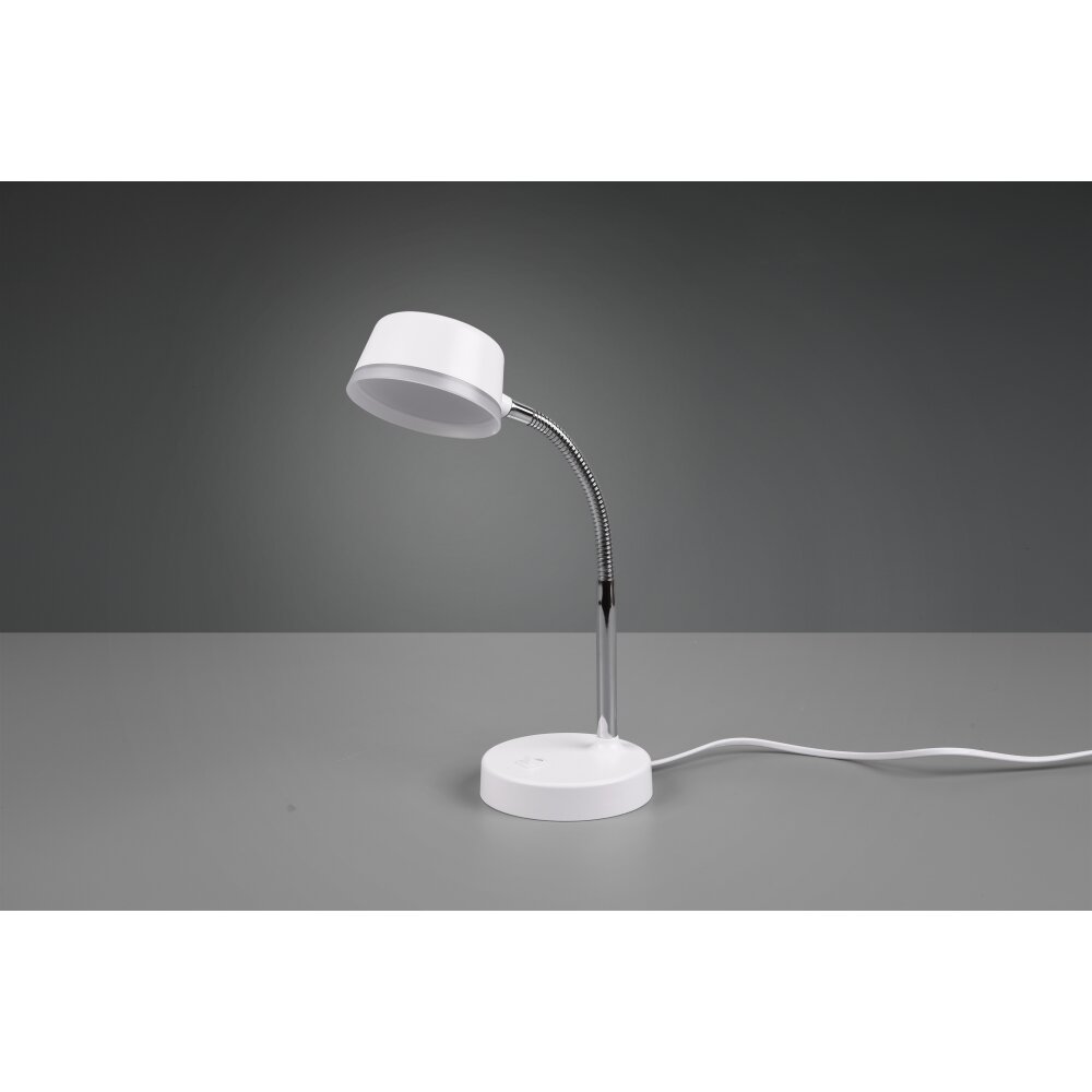Reality Kiko Lámpara de mesa LED Blanca, 1 luz main product photo