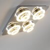 Lakeshore Lámpara de techo LED Cromo, 8 luces