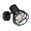 Globo CLASTRA Proyector Negro, 1 luz