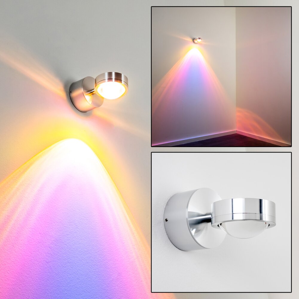 Harare Aplique LED Aluminio, 1 luz main product photo