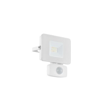 Eglo FAEDO Aplique para exterior LED Blanca, 1 luz, Sensor de movimiento