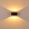 Aplique Dapp Negro, 1 luz