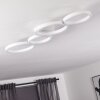 Grasse Lámpara de Techo LED Blanca, 1 luz