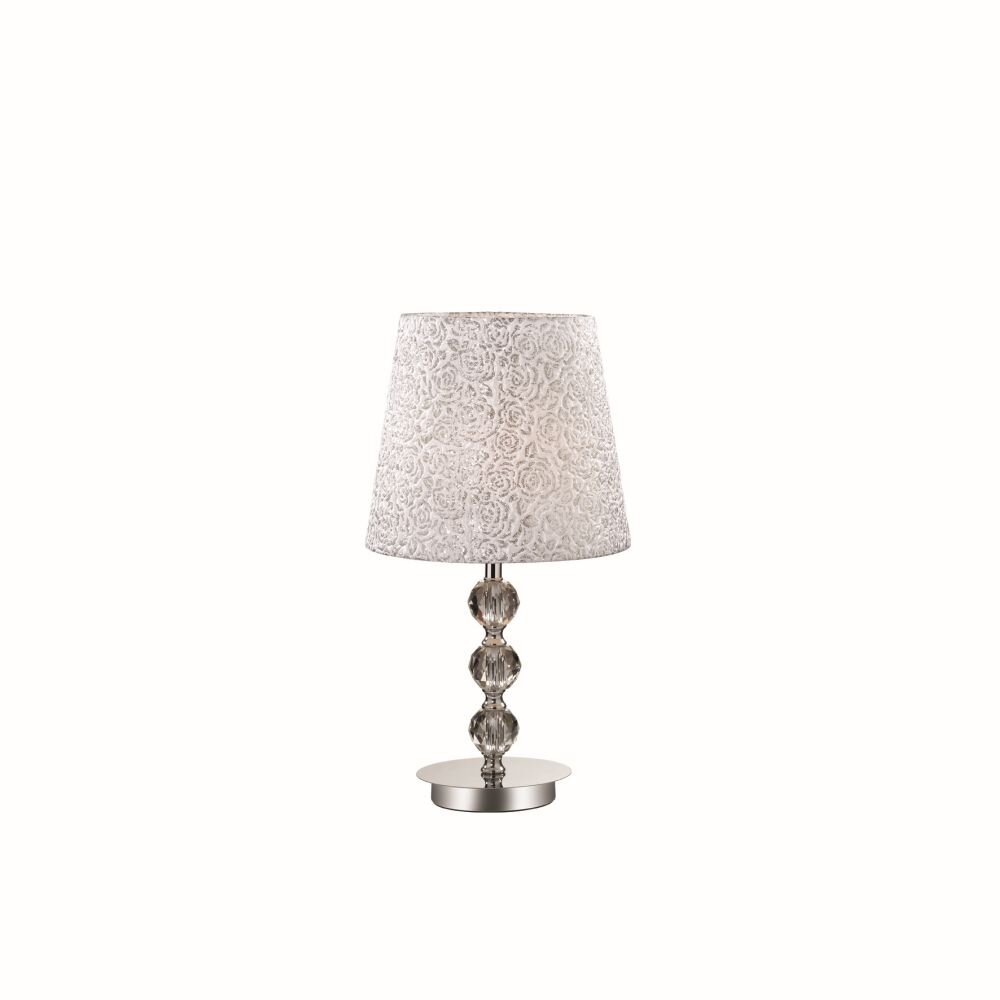 Ideal Lux LE ROY Lámpara de Mesa Cromo, 1 luz main product photo