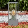 Kiwalik Poste de Jardín Antracita, 1 luz
