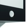 Philips Macaw Aplique para exterior LED Negro, 1 luz, Sensor de movimiento