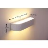 Trio 2208 LED Aplique Blanca, 2 luces