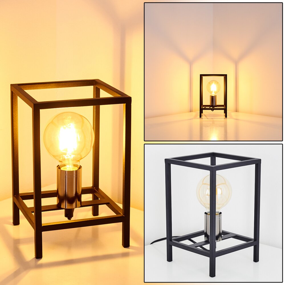 Flambeau Lámpara de Mesa Negro, 1 luz main product photo