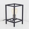 Flambeau Lámpara de Mesa Negro, 1 luz