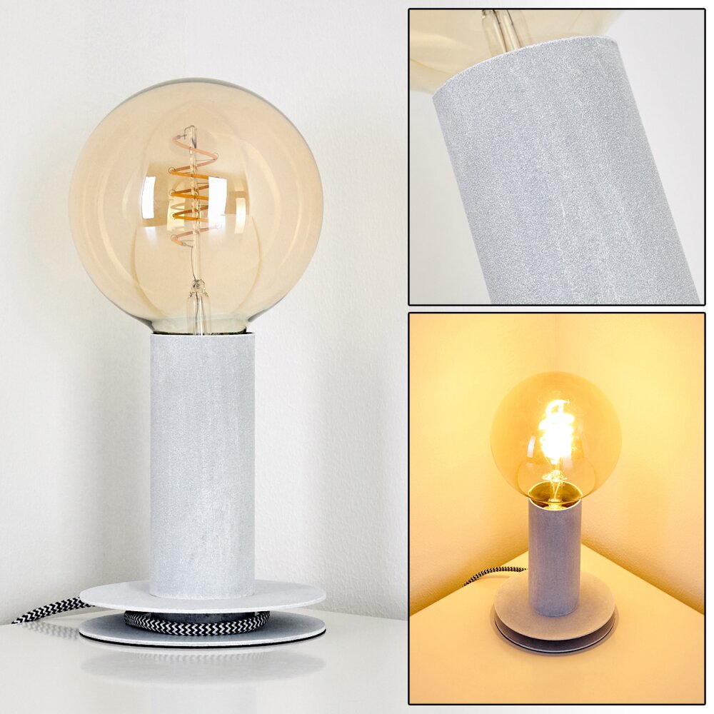 Kimstad Lámpara de Mesa Gris, 1 luz main product photo
