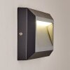 Aplique para exterior Alkmaar LED Antracita, 1 luz