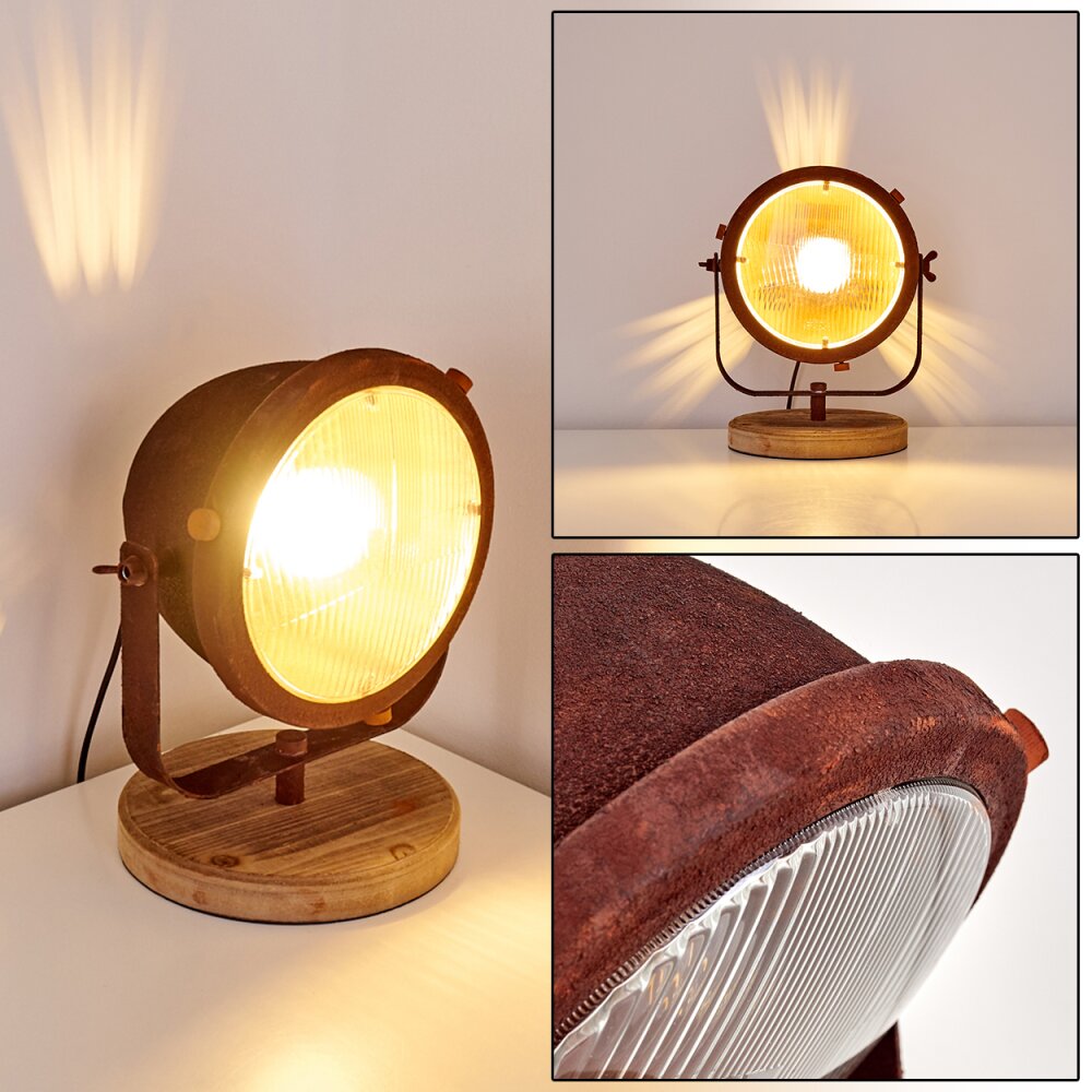 Lámpara de Mesa Glostrup Marrón, Color óxido, 1 luz main product photo