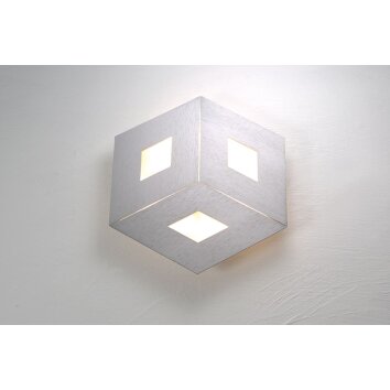 Bopp-Leuchten BOX COMFORT Lámpara de Techo LED Plata, 3 luces