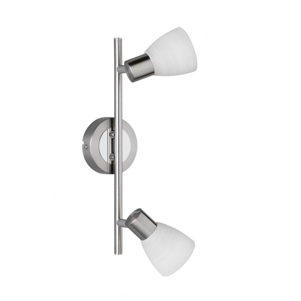 Trio CARICO Foco de techo LED Níquel-mate, 2 luces main product photo