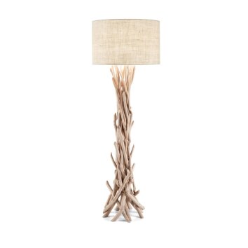 Ideal Lux DRIFTWOOD Lámpara de Pie Madera clara, 1 luz