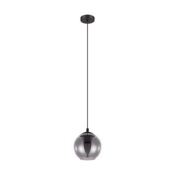 EGLO ARISCANI Lámpara Colgante Negro, 1 luz