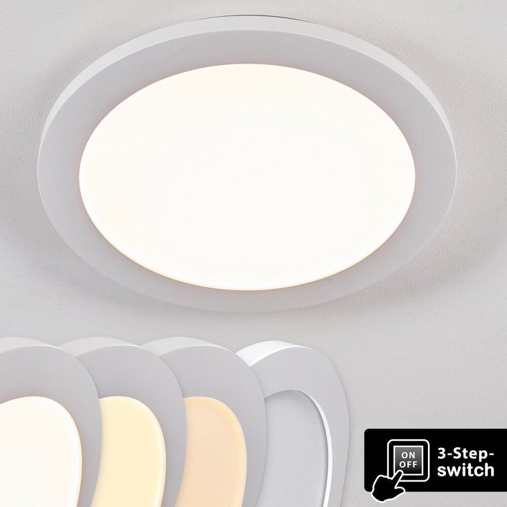 Siguna Lámpara de Techo LED Blanca, 1 luz main product photo