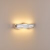 Nagold Aplique LED Cromo, Níquel-mate, 1 luz