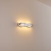 Nagold Aplique LED Cromo, Níquel-mate, 1 luz