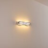 Nagold Aplique LED Cromo, Níquel-mate, 1 luz