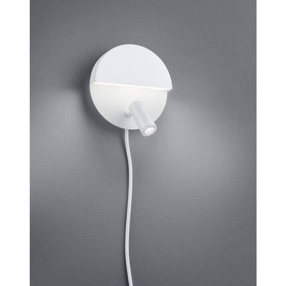 Trio MARIO Aplique LED Blanca, 1 luz main product photo