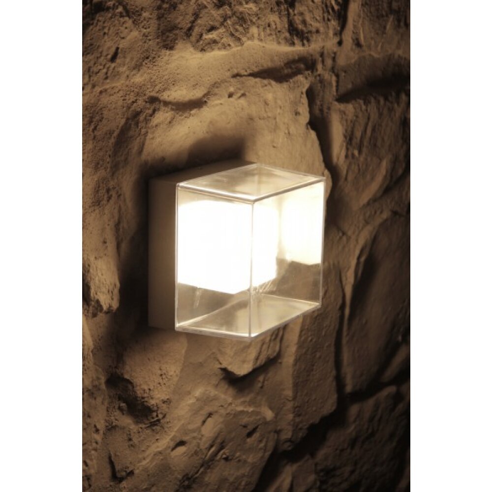 Konstsmide Aplique para exterior LED Acero inoxidable, Gris, Transparente, claro, 6 luces main product photo