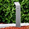 Korup Poste de Jardín LED Antracita, 1 luz, Sensor de movimiento