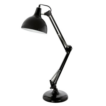 Eglo BORGILLIO Lámpara de mesa Negro, 1 luz
