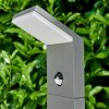 Korup Poste de Jardín LED Antracita, 1 luz, Sensor de movimiento