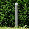 Buhrkall Poste de Jardín Antracita, 1 luz, Sensor de movimiento