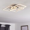 Cheka Lámpara de Techo LED Aluminio, 3 luces