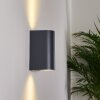 Kingstown Aplique LED Antracita, 1 luz