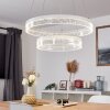 Lezha Lámpara Colgante LED Blanca, 2 luces